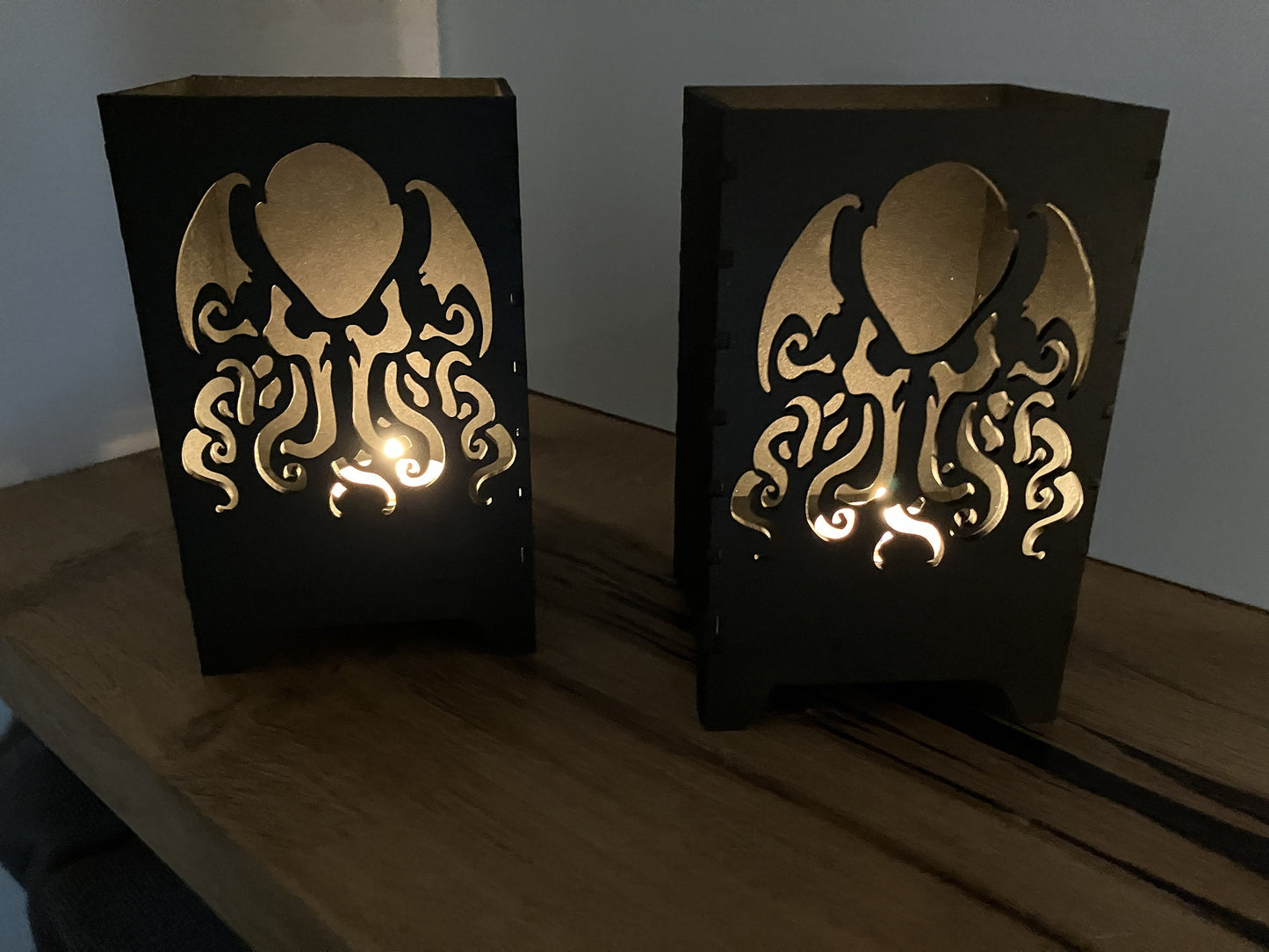 Cthulhu themed T-light Holder