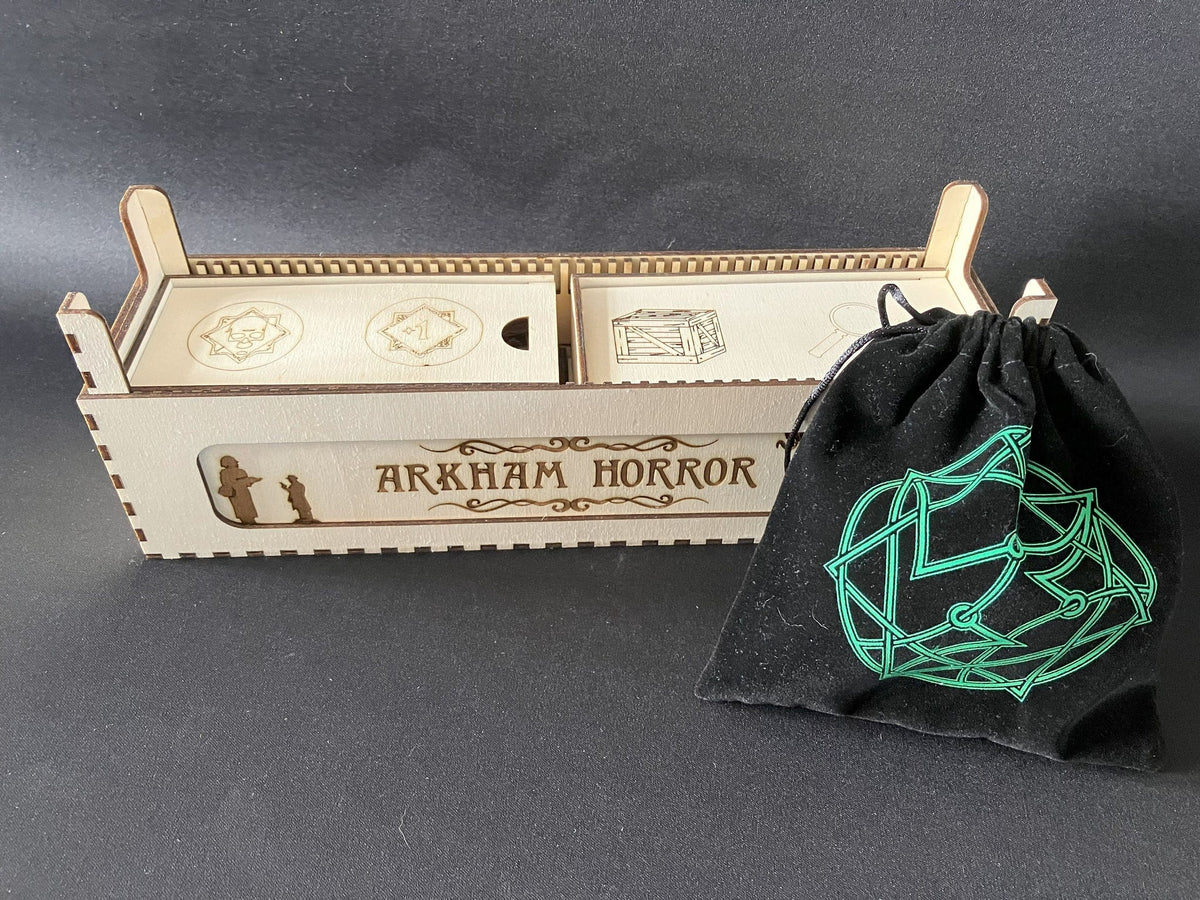 Token Storage Boxes for Arkham Horror, Set of 3, another view