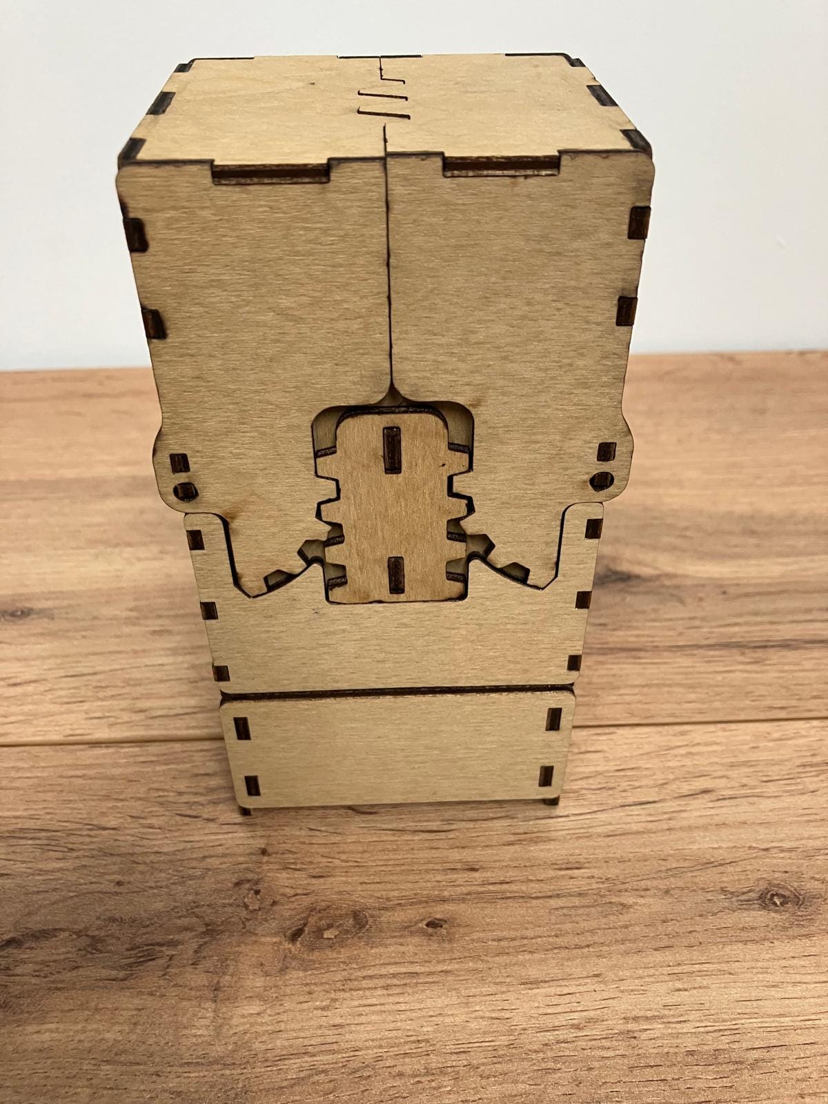 Wooden Gear Box with integrated drawer