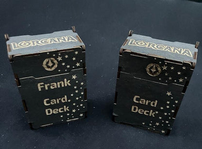 Lorcana Customisable Hinged Player Deck Box,
