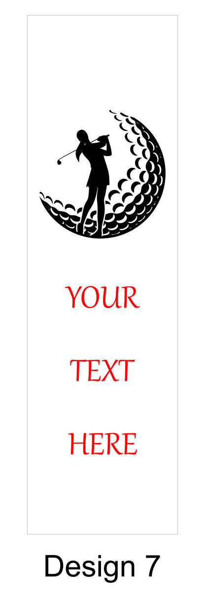 Personalised Wine Box Golf Gift Retirement Celebration Presentation Custom Laser Engraved