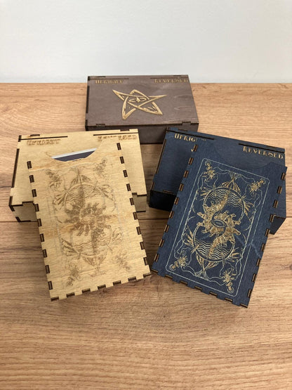 Tarot card box for Arkham Horror "The Card Game" "The Circle Undone" cycle.