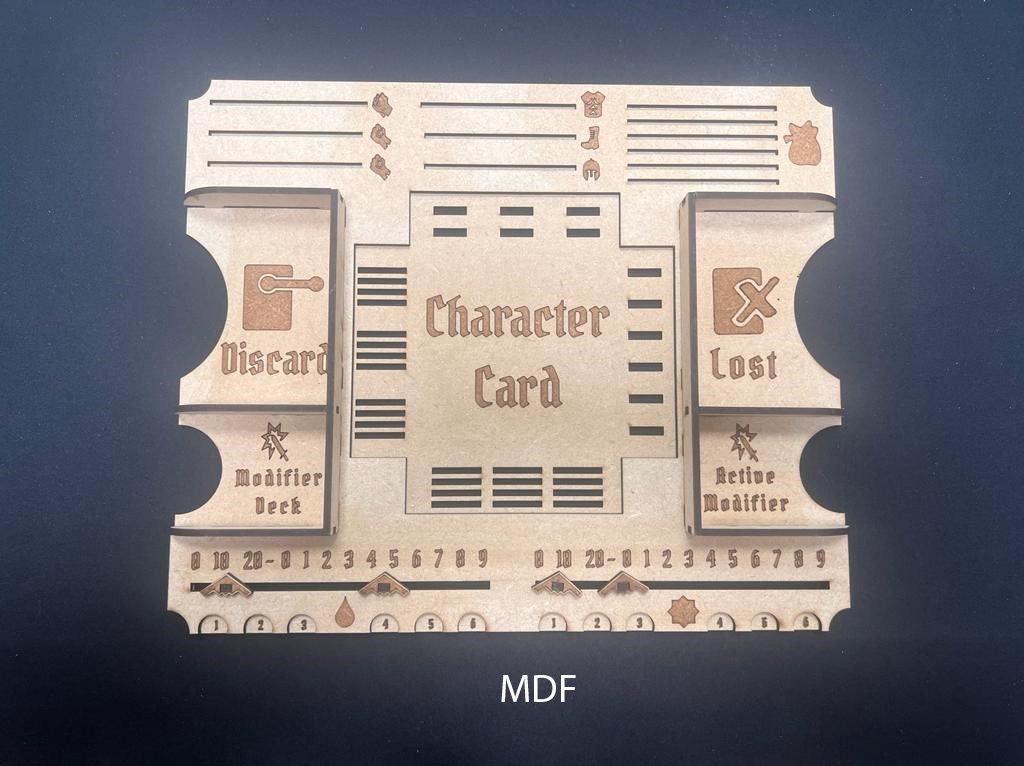 Gloomhaven - Frosthaven - Jaws of the Lion - Player Mat Dashboard