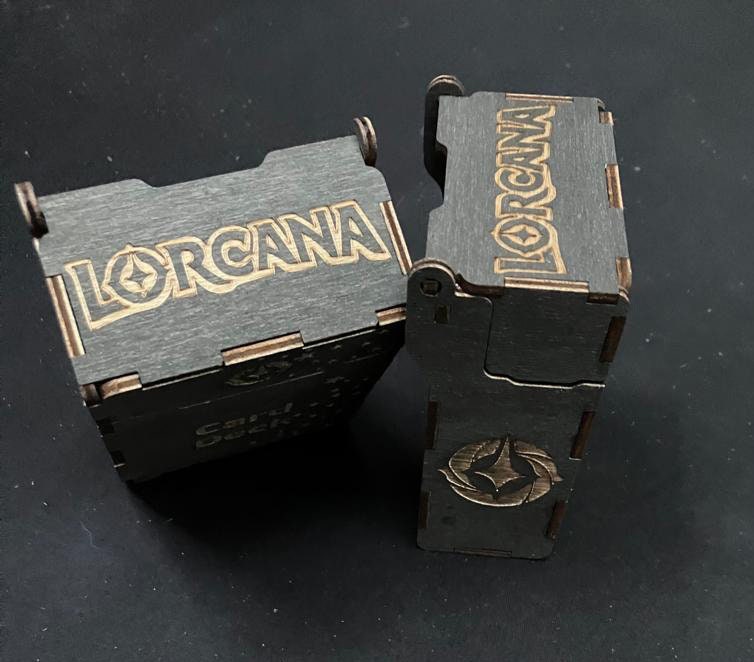 Lorcana Customisable Hinged Player Deck Box,