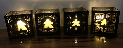 Meeple themed T-light Holder choice of 12