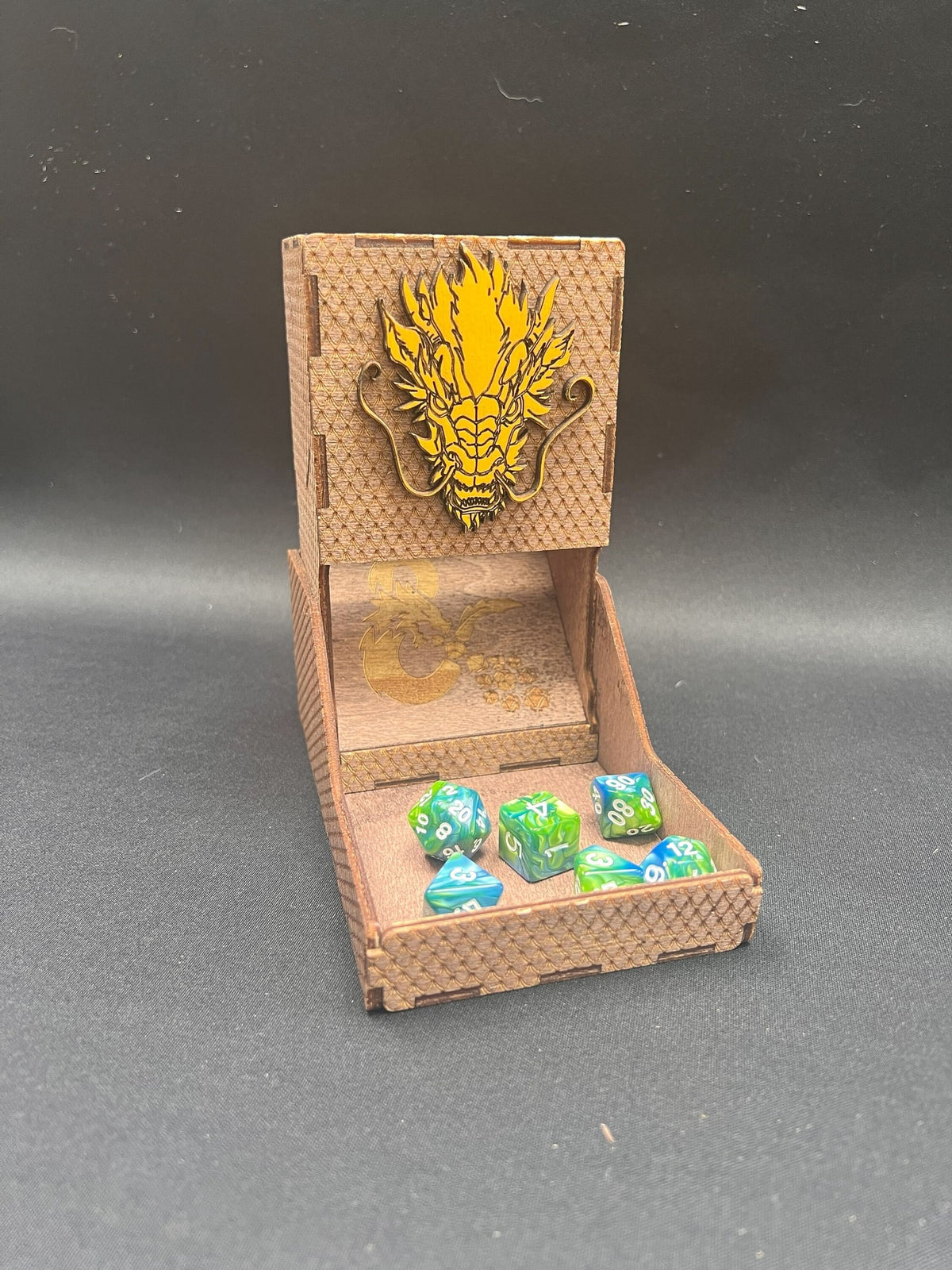 Dragon Scale Folding Dice Tower