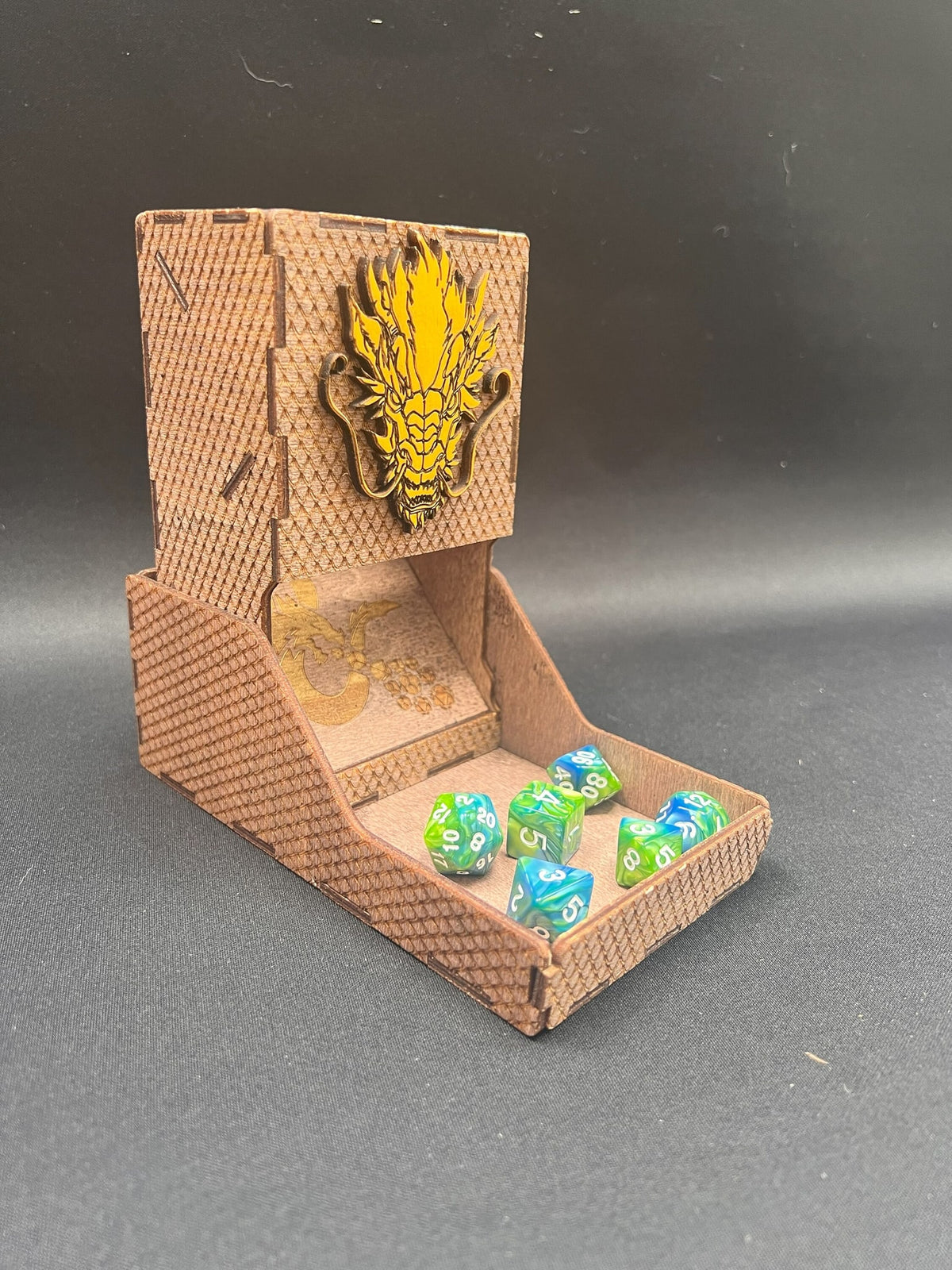 Dragon Scale Folding Dice Tower