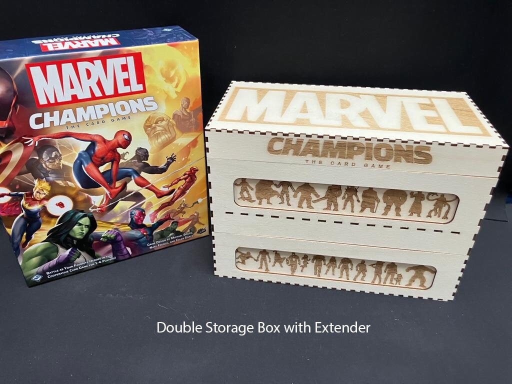 Double Card Storage Box Extender for Lorcana