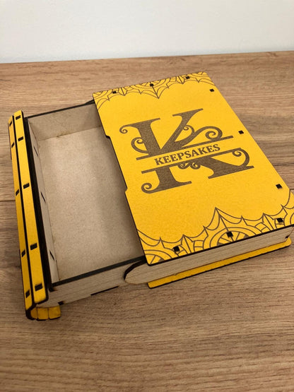 Medium Sliding Book Box, Personalised
