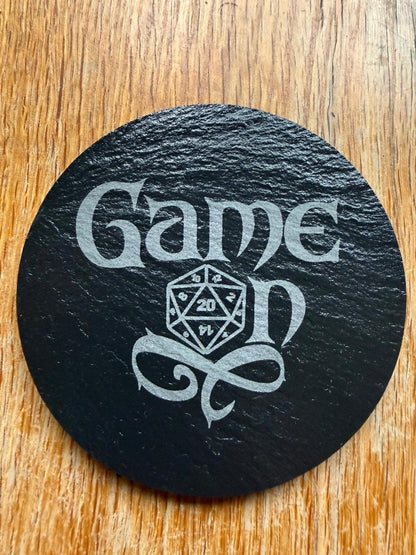 Dungeons & Dragons Slate Coaster, 24 Designs