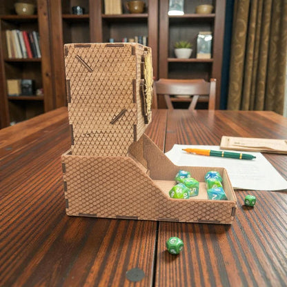 Dragon Scale Folding Dice Tower