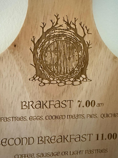 Seven Meals a Day Chopping Board