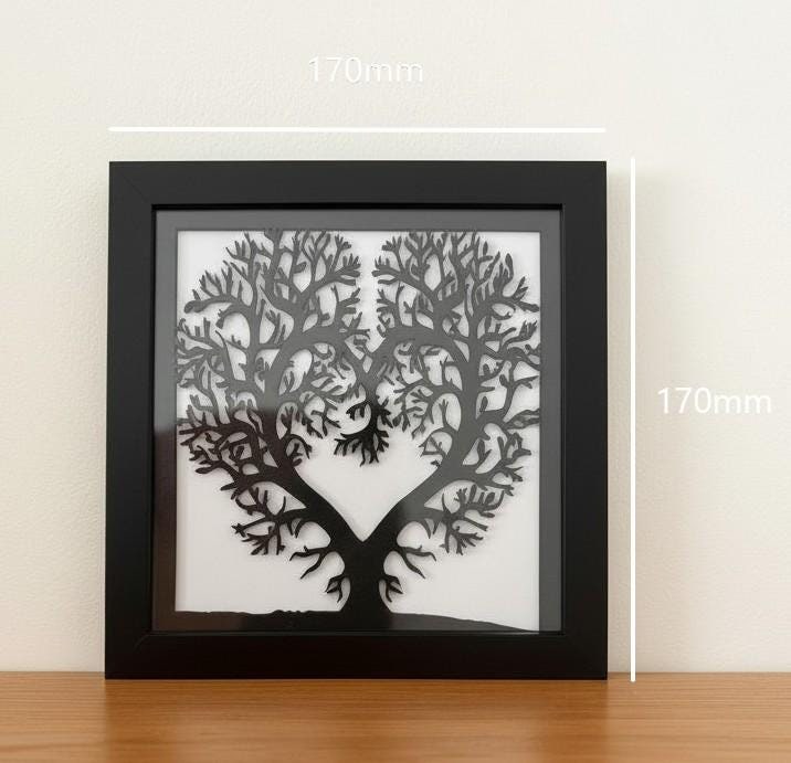 Tree of Life Framed Wooden Picture