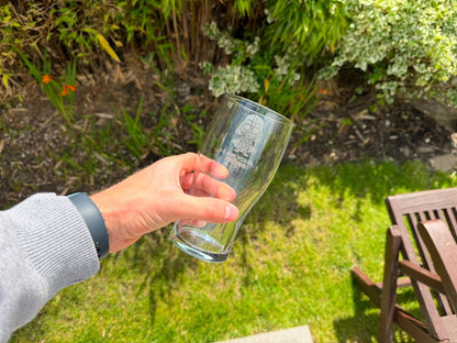 Darth Dad Engraved Pint Glass