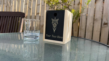 Evenstar Engraved Whisky Glass