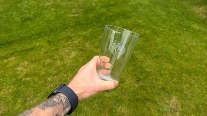 Eowyn Sword I Am No Man Engraved Pint Glass