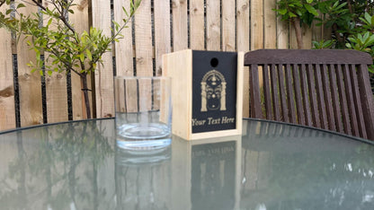 Gate of Moria Engraved Whisky Glass, Personalised