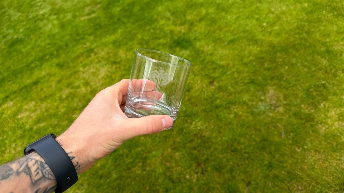 Eowyn Sword I Am No Man Engraved Whisky Glass