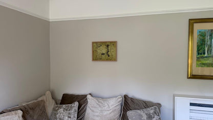 Erilea Fantasy Map Framed Print