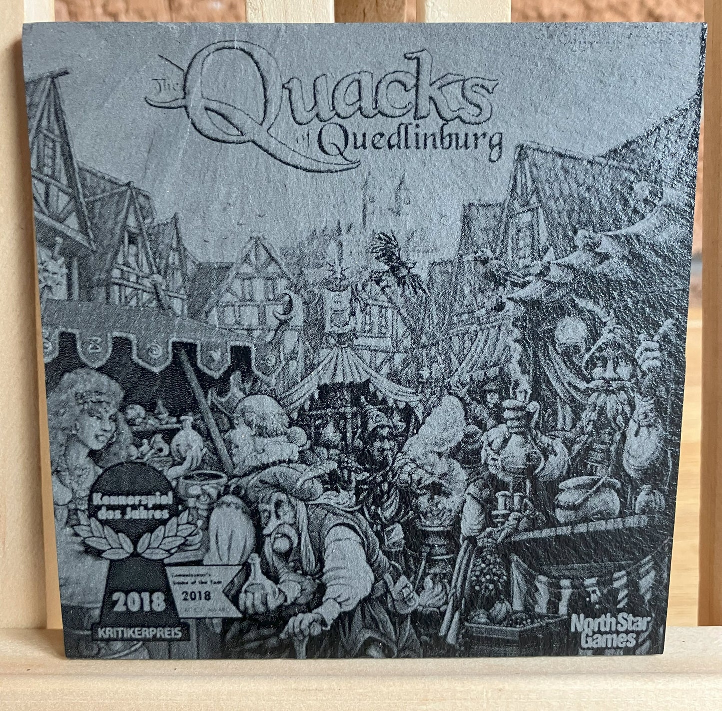 Boardgame inspired slate coasters, Any Game you choose