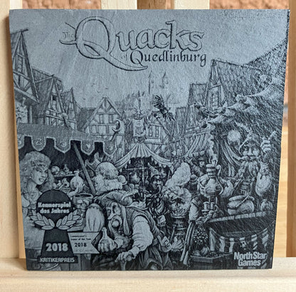 Boardgame inspired slate coasters, Any Game you choose