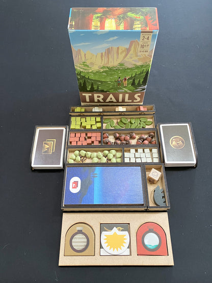 Insert for Trails Board Game - no lid lift