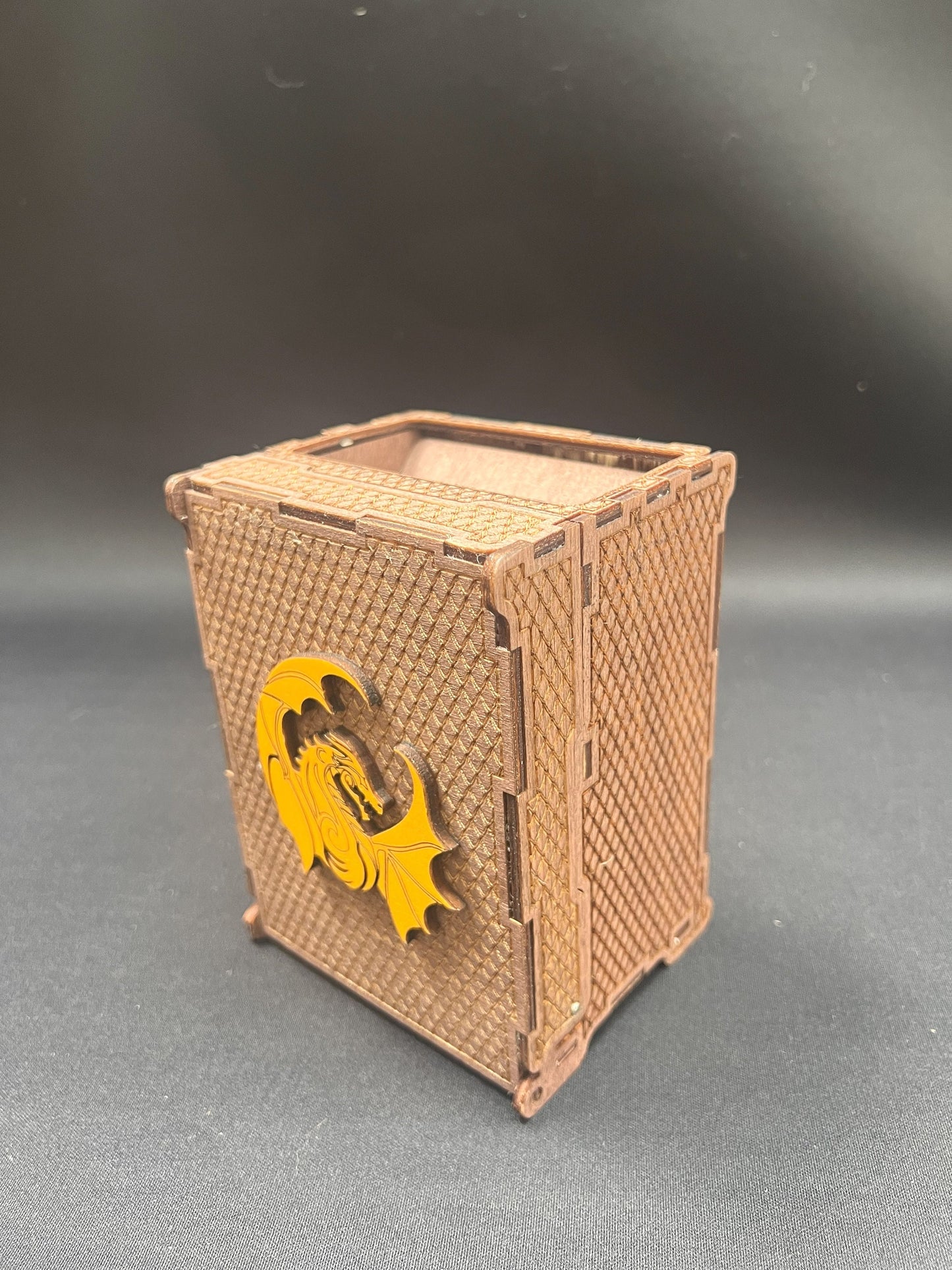 Dragon Dice Tower foldable with magnetic fasteners