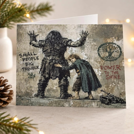 For the Homeland Street Art Christmas Card