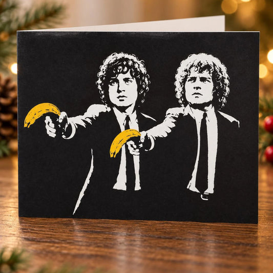 Pulp Adventure Street Art Christmas Card