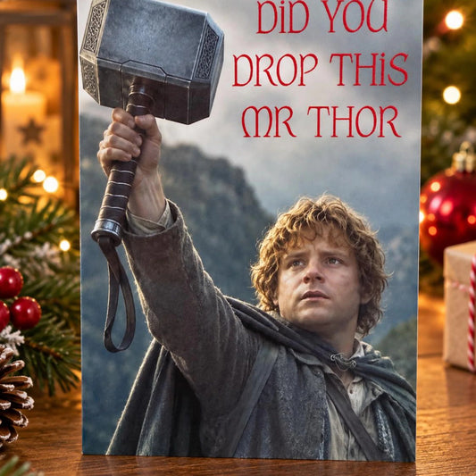 Have You Dropped This Christmas Card