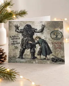 For the Homeland - Street Art Style Christmas Card - A5 Art Print or Wall Art