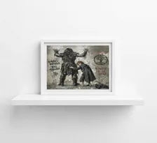 For the Homeland - Street Art Style Christmas Card - A5 Art Print or Wall Art