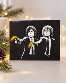Pulp Adventure - Street Art Style Christmas Card - A5 Art Print or Wall Art