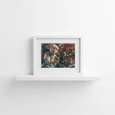 You Mention Socks Once - Funny House-Elf Christmas Card - A5 Art Print or Wall Art