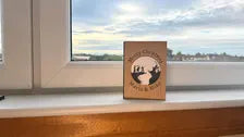 3 Brothers Christmas Card - Wooden Engraved Card - Magical Keepsake Gift