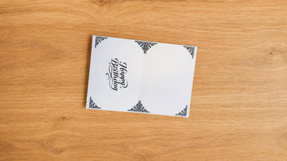 Happee Birthdae Card - Magical Wooden Engraved Birthday Card