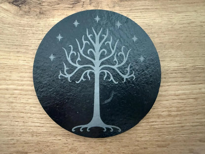 Lord of the Rings  - inspired slate coasters - choice of 6