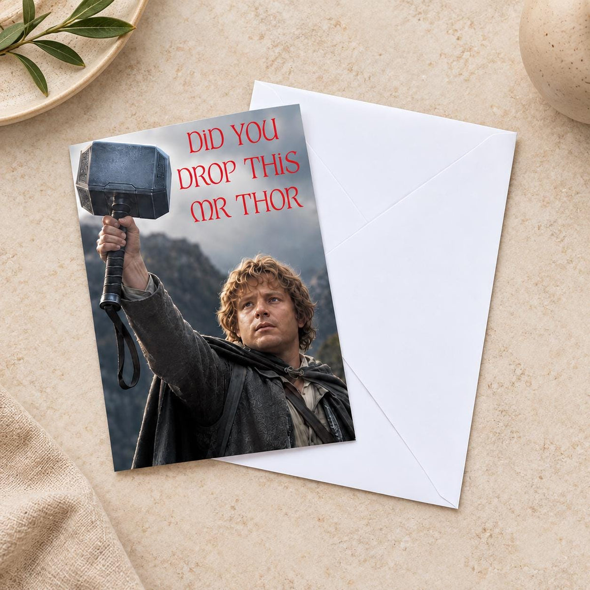 Have You Dropped This - Street Art Style Card for Birthday, Anniversary or Congratulations - A5