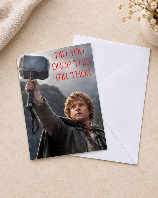 Have You Dropped This - Street Art Style Card for Birthday, Anniversary or Congratulations - A5