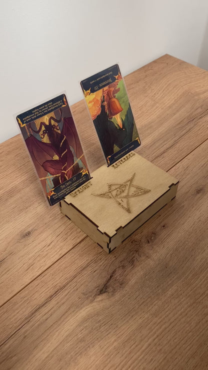 Tarot card box for Arkham Horror "The Card Game" "The Circle Undone" cycle.