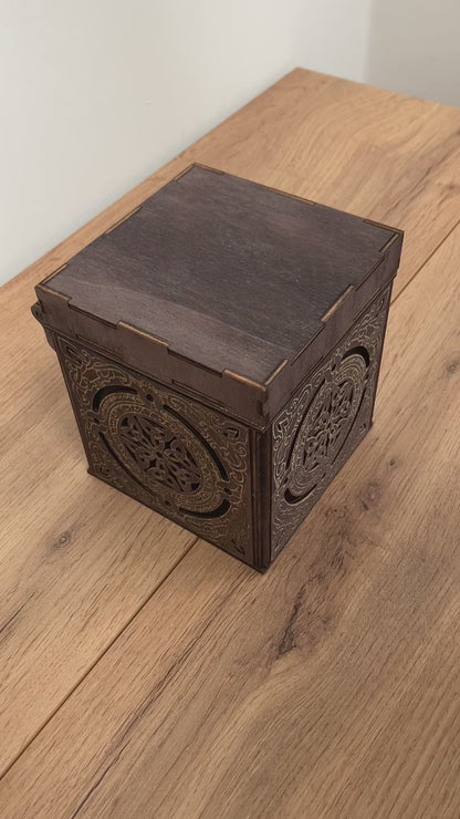 Wooden Celtic design box