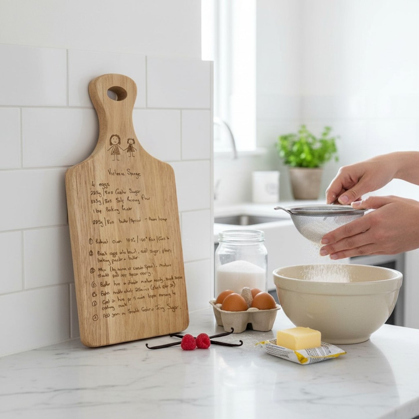 Personalised - Recipe Chopping Board.